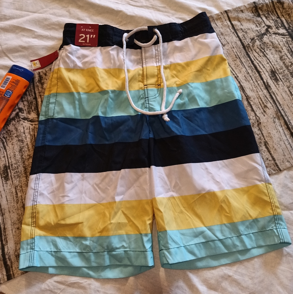 Merona mens swim trunks NWT size Small